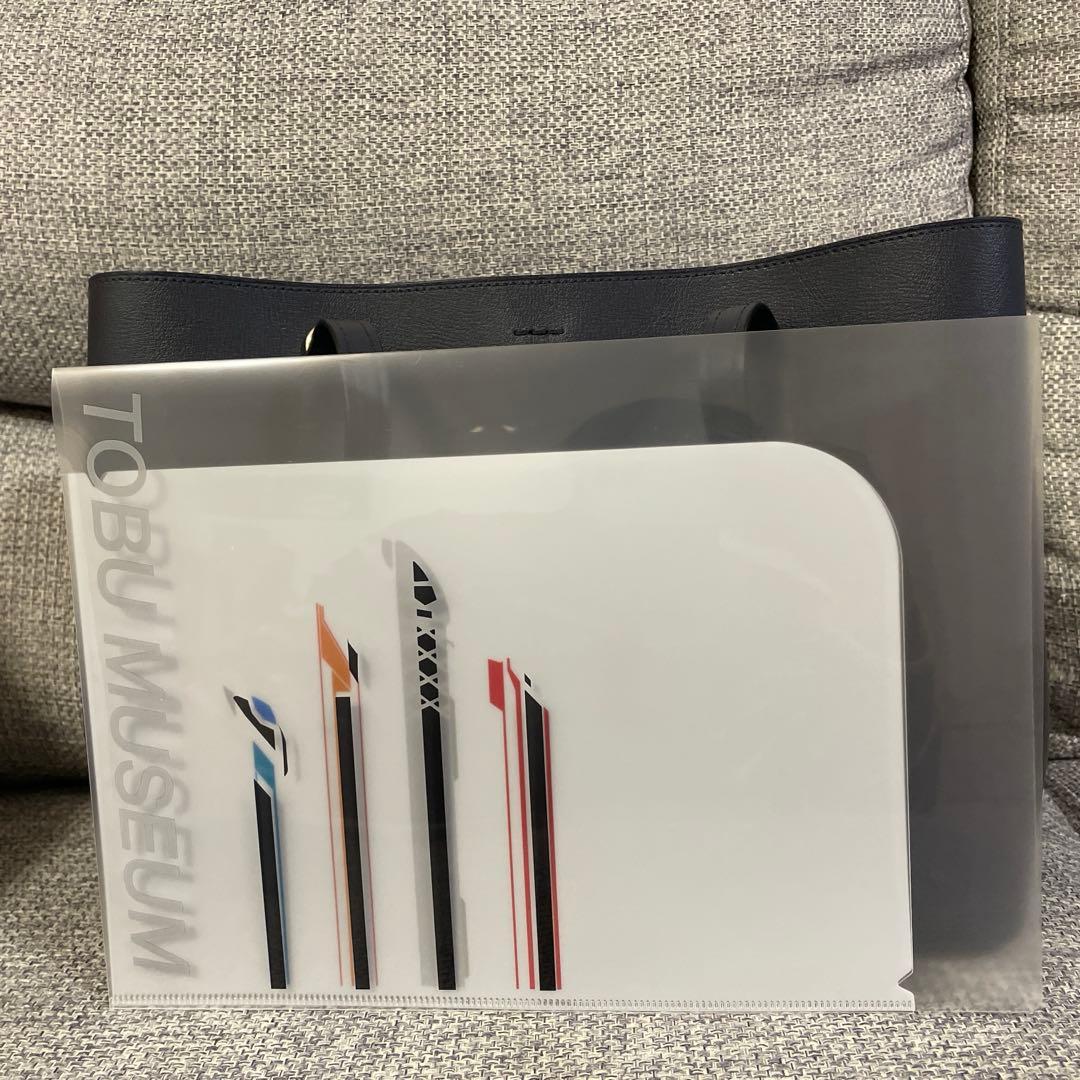 COACH トートバッグ　ネイビー