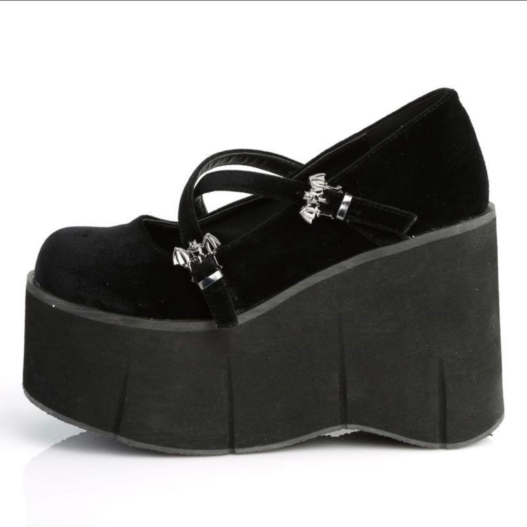 DEMONIA 厚底パンプス US7