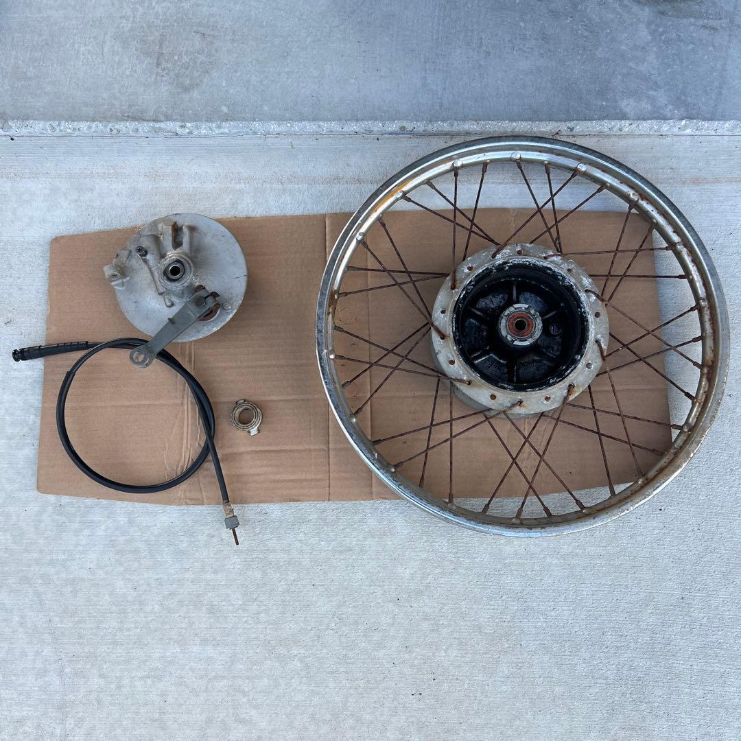 スーパーカブ　ブレーキドラムセット　デカドラム