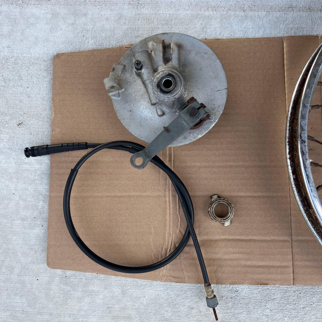 スーパーカブ　ブレーキドラムセット　デカドラム