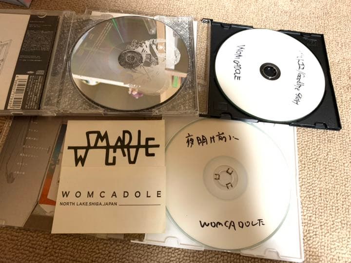 【WOMCADOLE】 CD×3枚/ステッカー×2枚/ラババンセット 【廃盤】