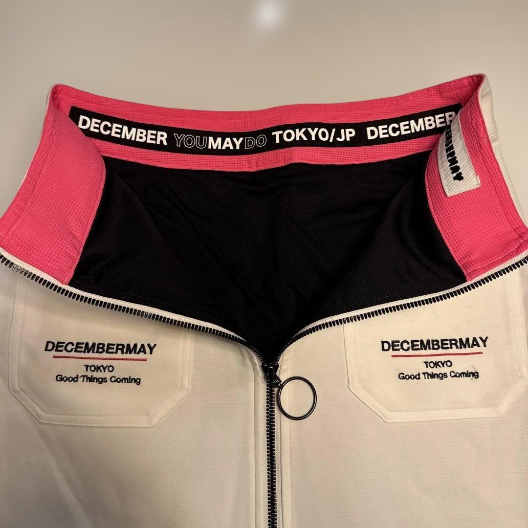 DECEMBER MAY ゴルフ　スカート　ホワイト