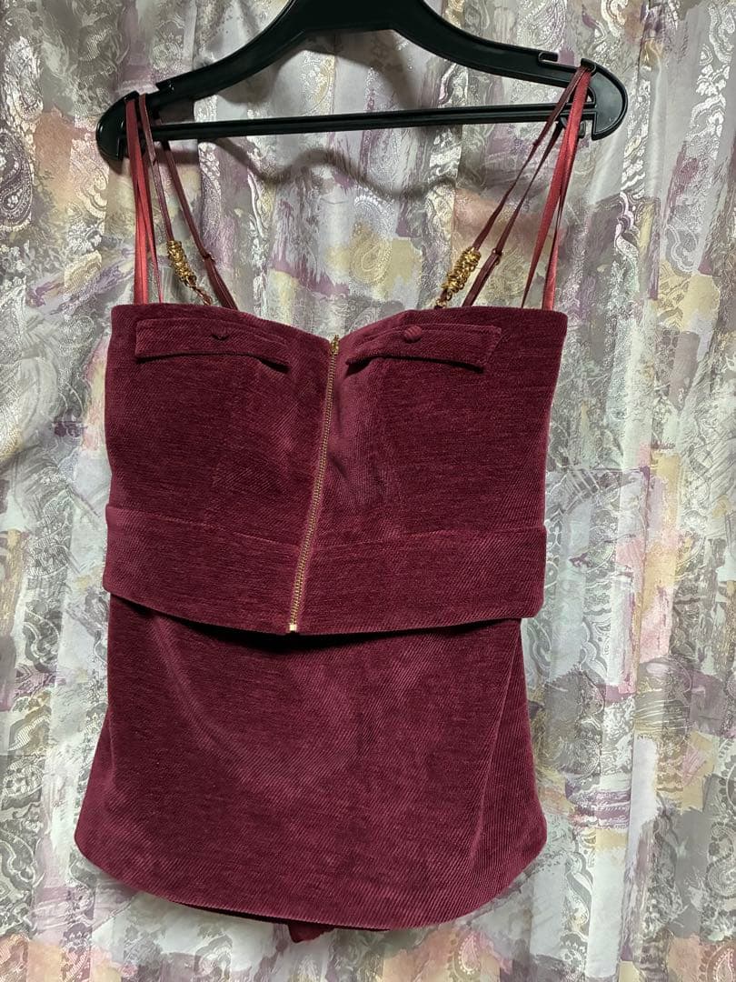 robe de fleurs glossy キャバドレス　セットアップ S