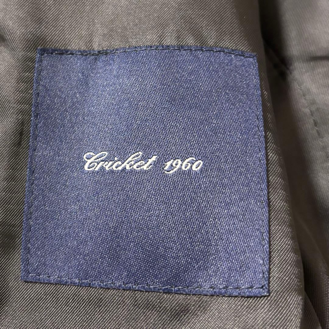 美品　XLサイズ　ハリスツイード　クリケット　ウール　ロング　チェスター　コート