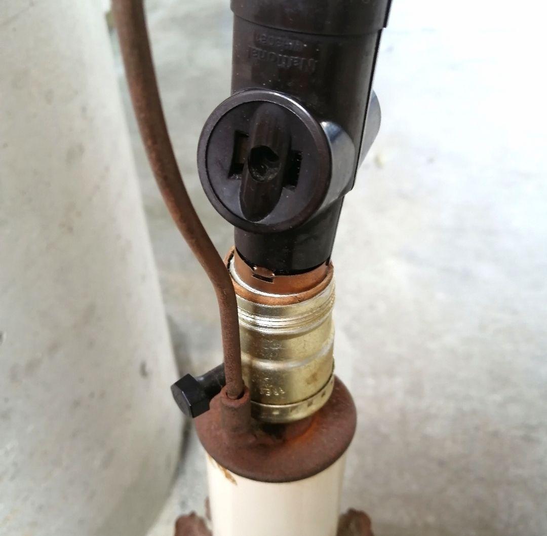 USAアンティークランプ　1940~1950年代　修理要