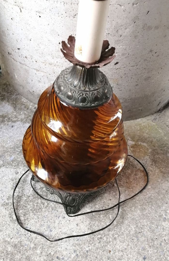 USAアンティークランプ　1940~1950年代　修理要