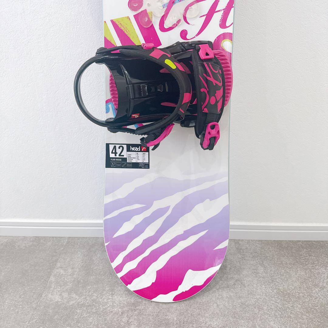 HEAD スノボ FLAIR ROCKA 142 バイン NX FRAIR 2点