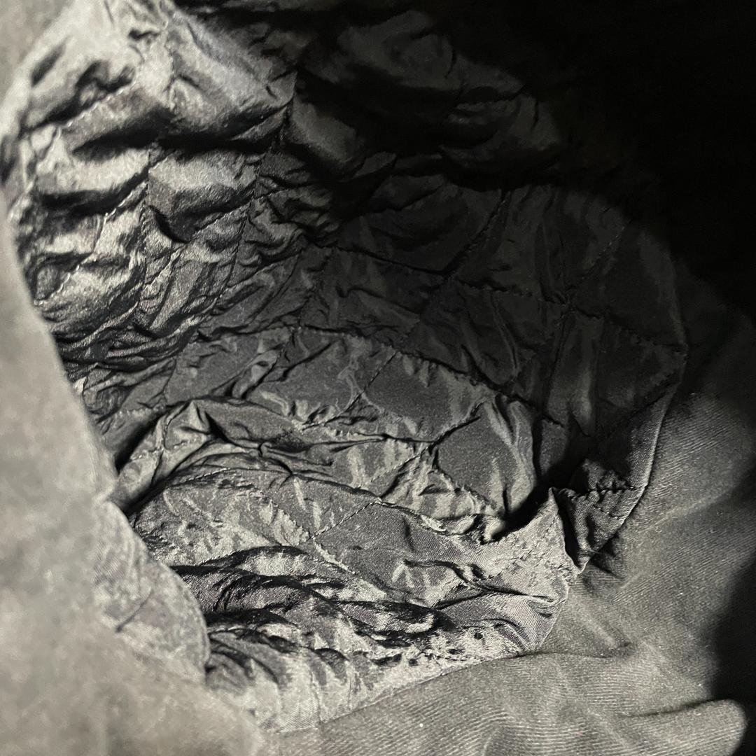 90s ヒューゴ ボス スタンドカラー メルトンウールコート ミニマル 黒 4