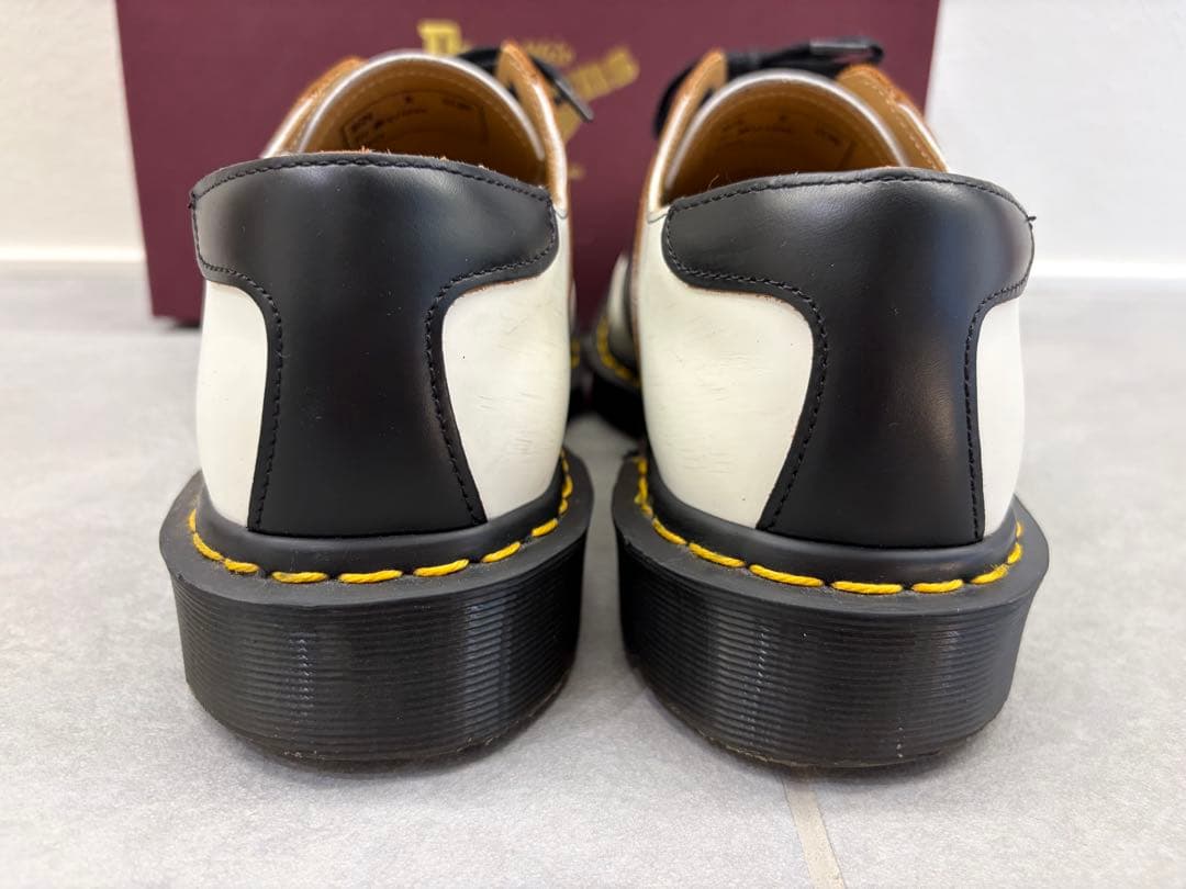 英国製　Dr. Martens 26710101 1461 SADDLE UK8