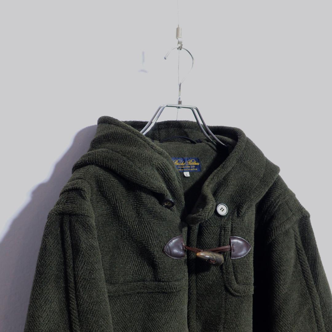 激レア超極上品 ムーアブルック ブルックスブラザーズ 杢緑 ダッフル L