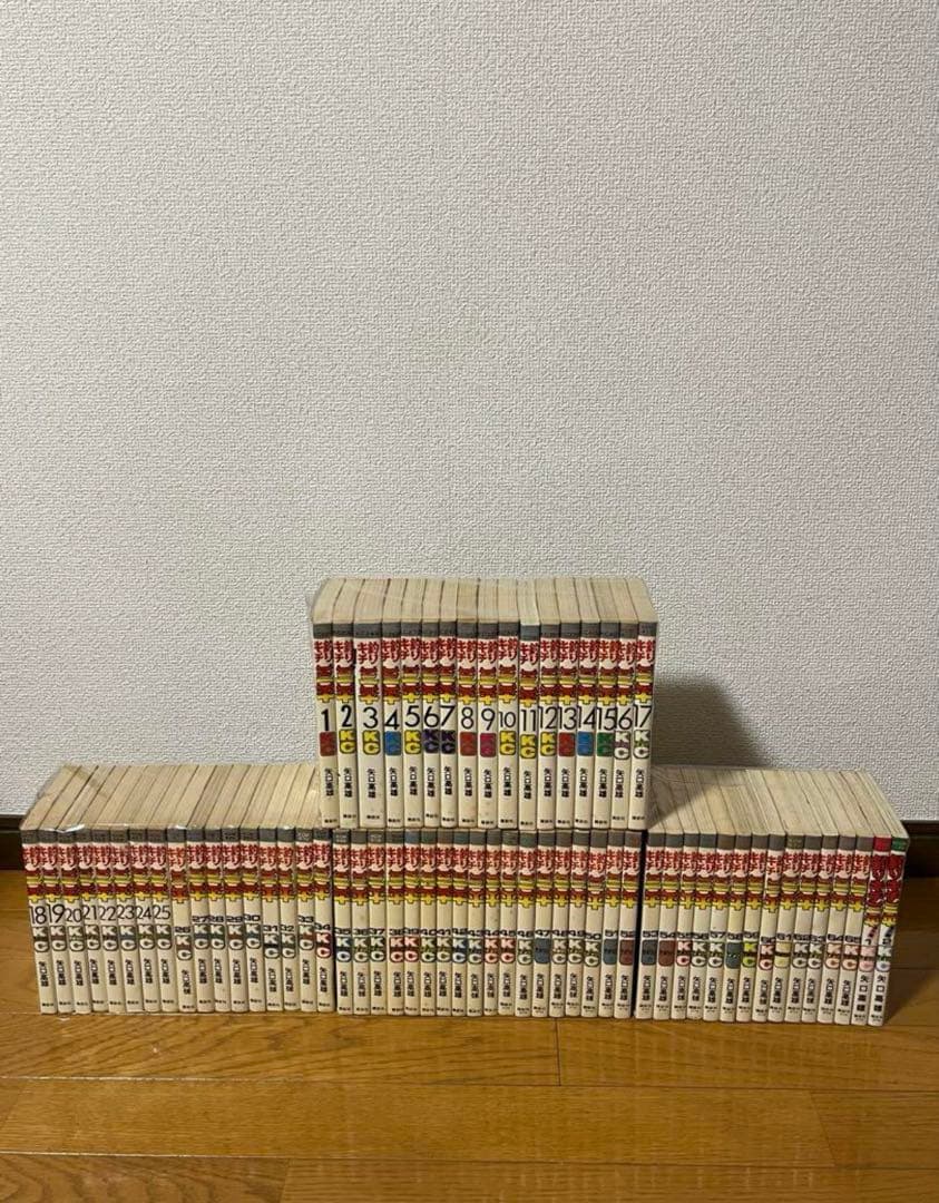 釣りキチ三平　全巻セット 1-65巻　＋番外編1巻　2巻　合計67冊