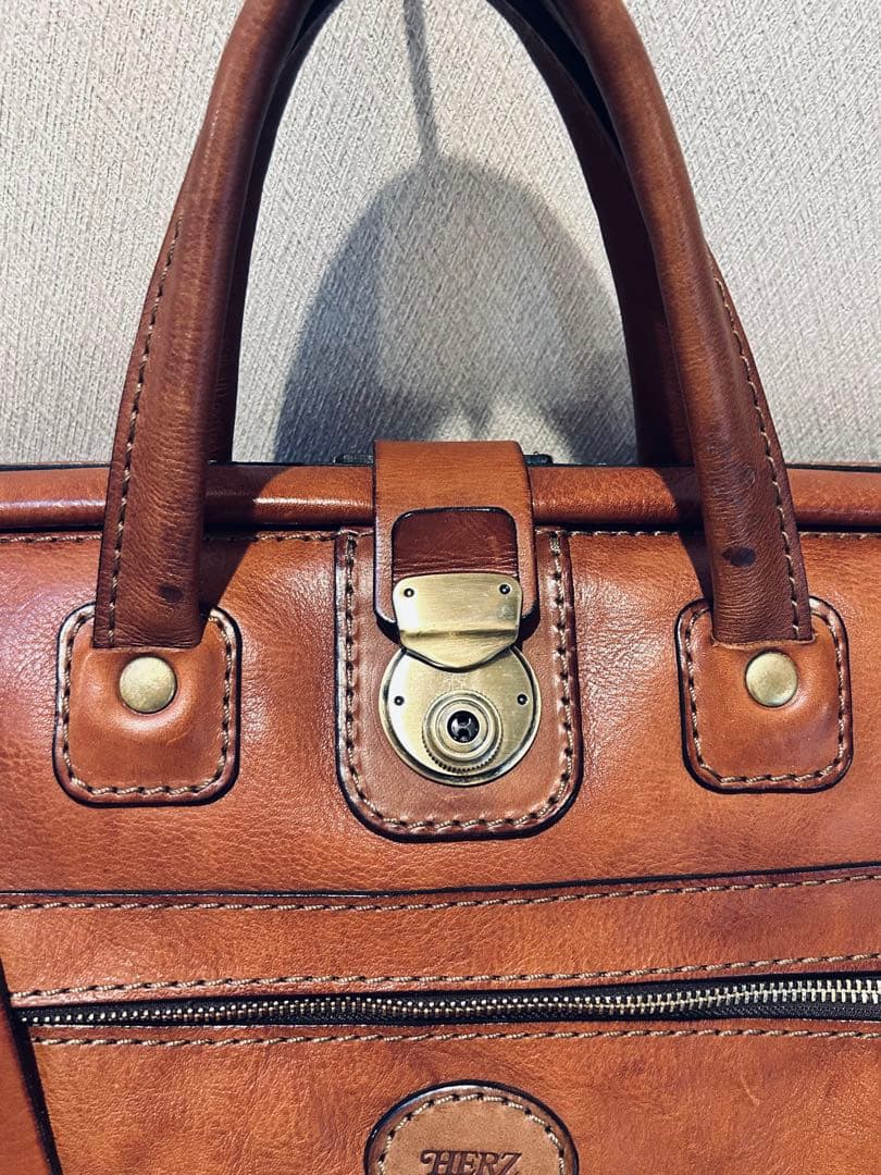 ヘルツ HERZドクターバッグ 初期型レザー ボストン