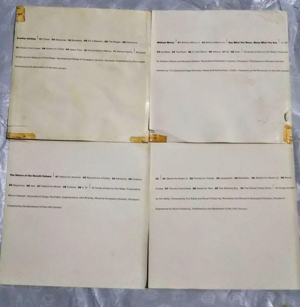 洋楽 4CD The Durutti Column First Four Albums