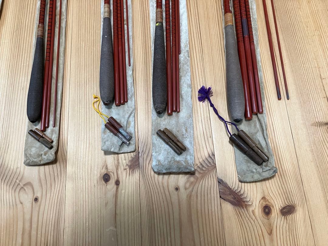 初代　朱紋峰　8本セット