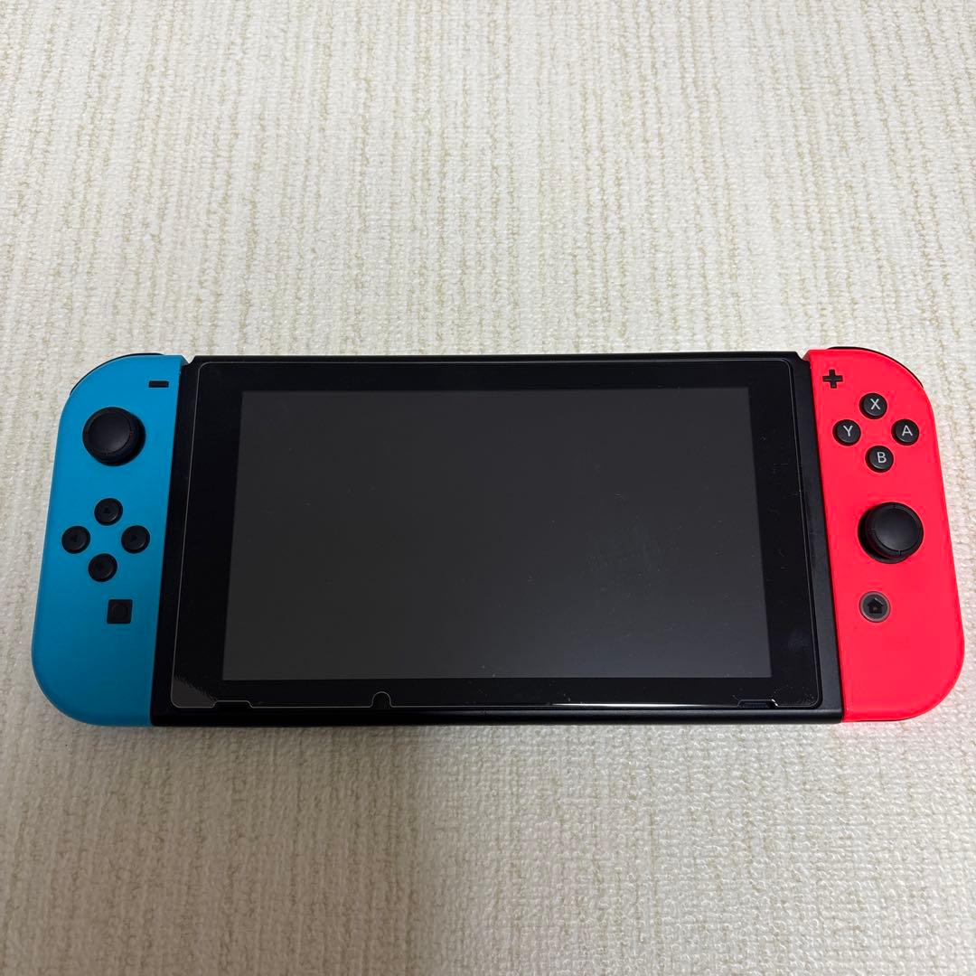 Nintendo Switch 本体　ネオンブルー　ネオンレッド 専用ケース付