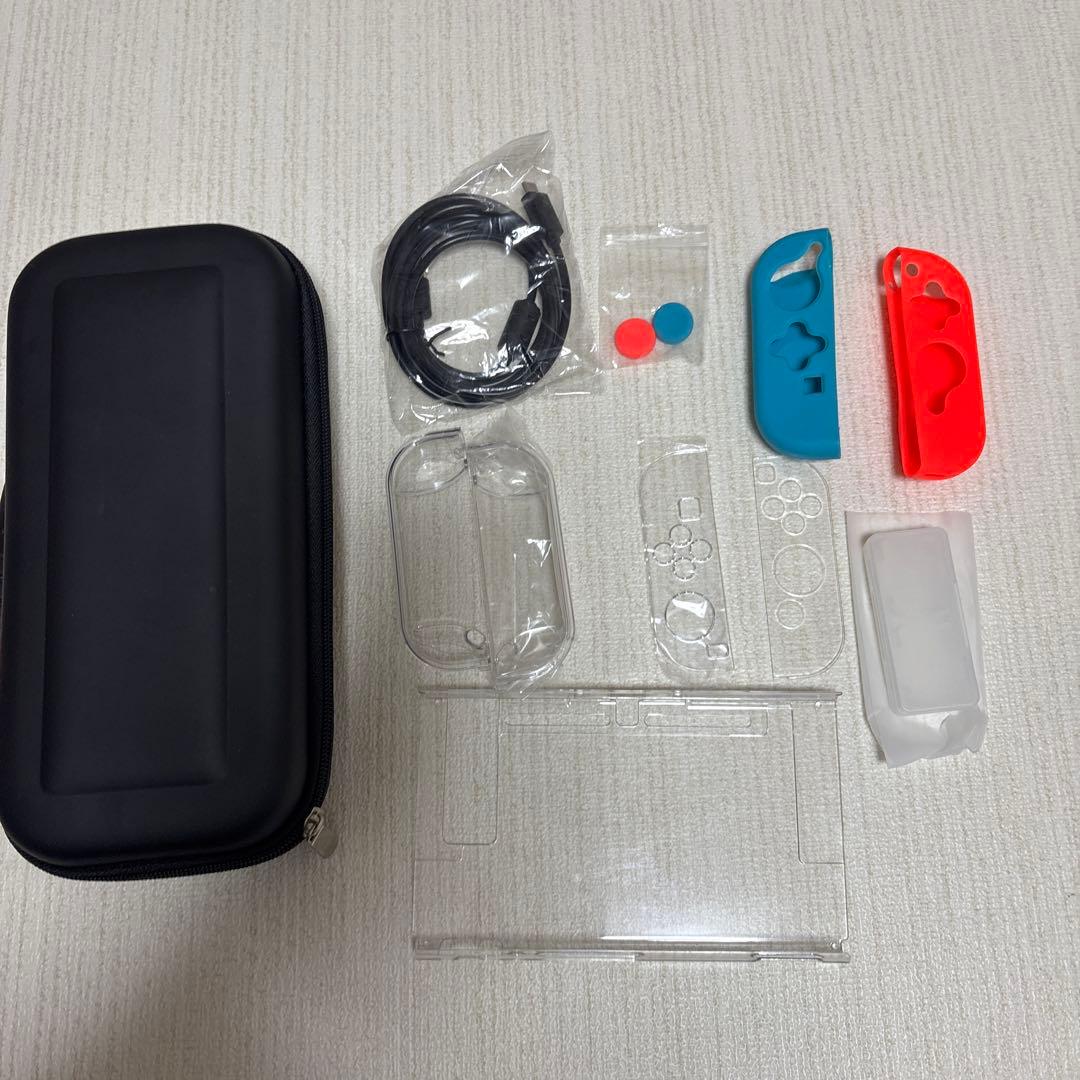 Nintendo Switch 本体　ネオンブルー　ネオンレッド 専用ケース付