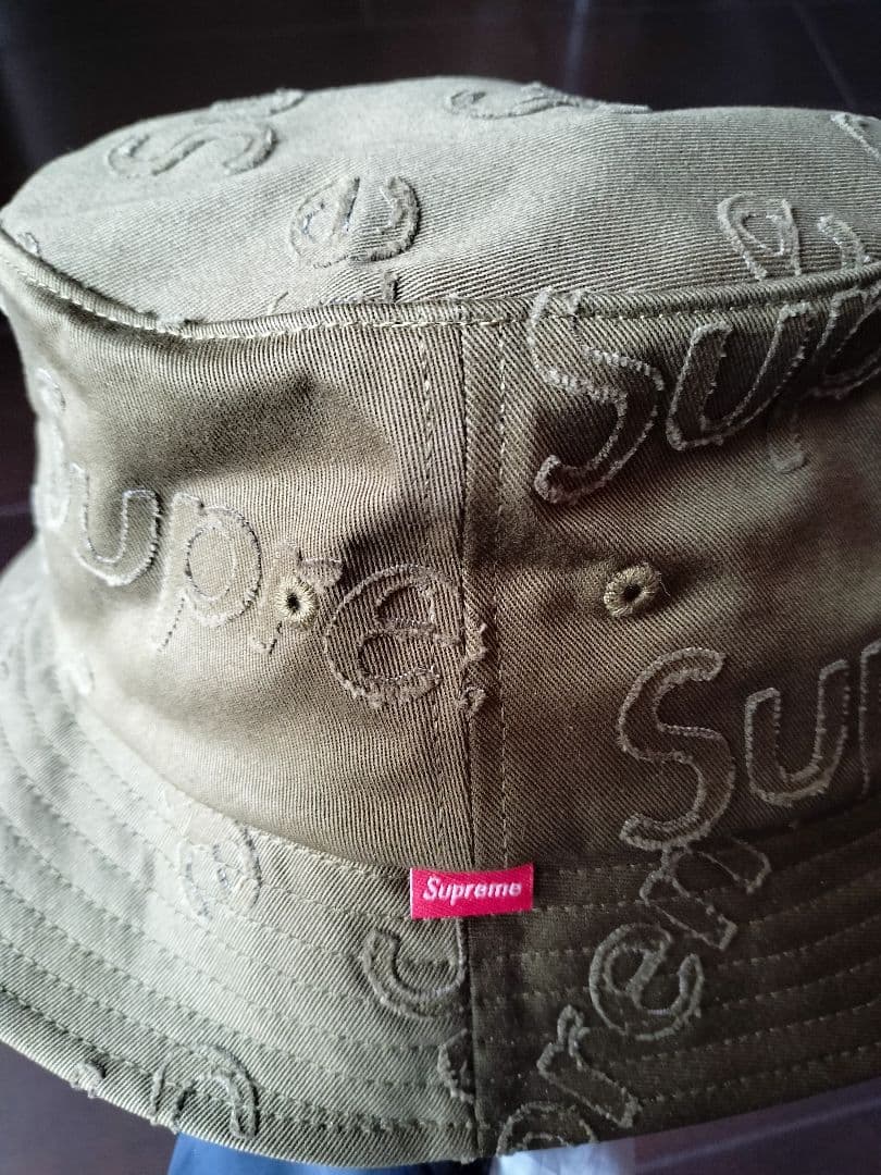 Supreme シュプリーム ハット TwillCrusher Olive