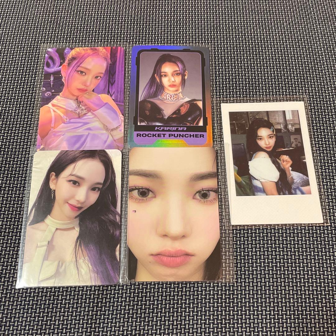 aespa カリナ トレカ ポスター セット