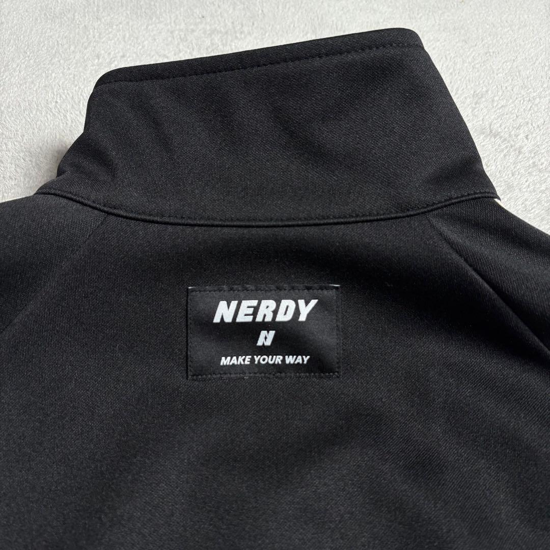 NERDY ノルディ　ジャージセットアップ　サイドライン　　刺繍ロゴ