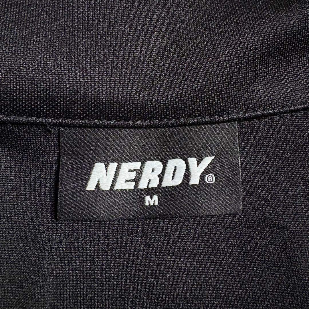 NERDY ノルディ　ジャージセットアップ　サイドライン　　刺繍ロゴ