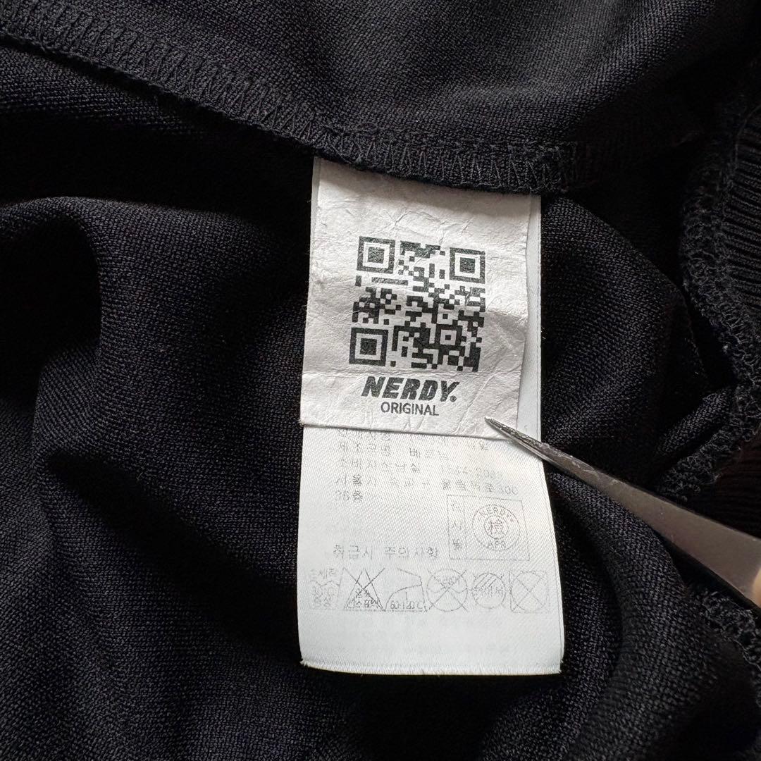 NERDY ノルディ　ジャージセットアップ　サイドライン　　刺繍ロゴ