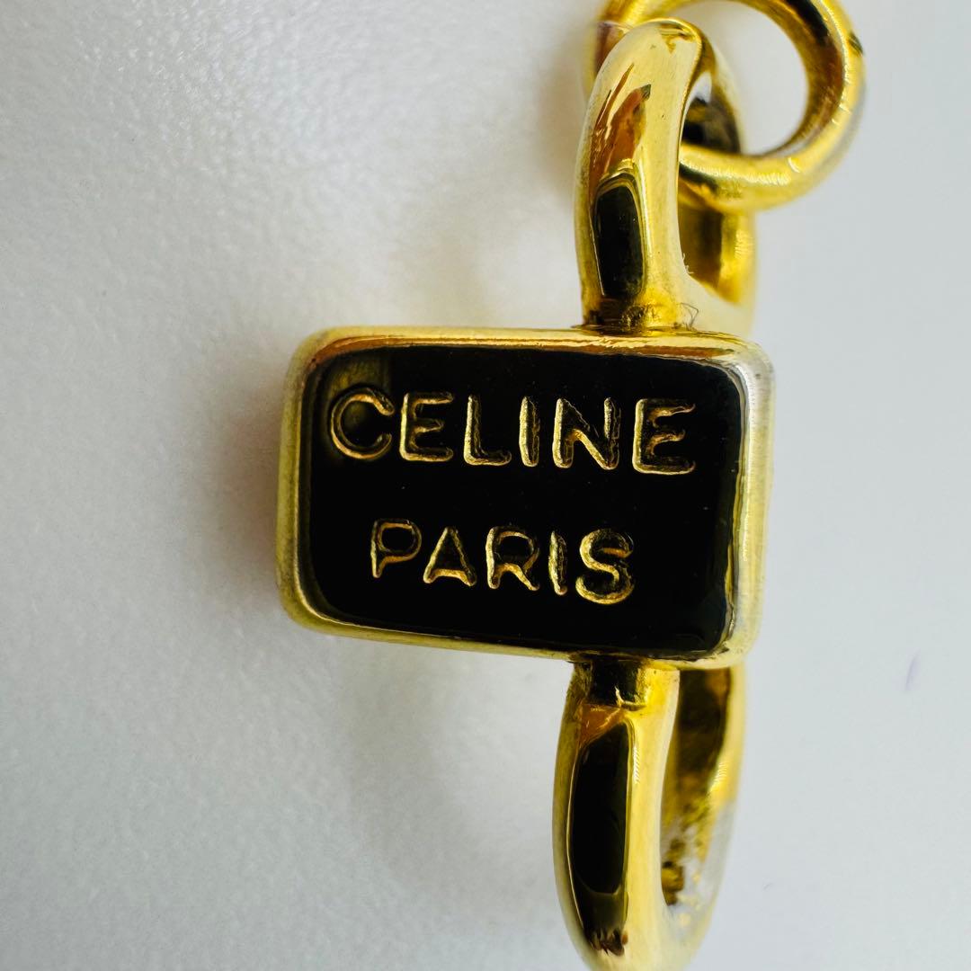 ✨CELINE✨セリーヌ✨トリオンフ✨IDプレート✨ゴールド✨ブレスレット✨