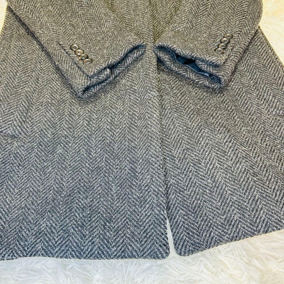 マーガレットハウエル ウール ツィード ヘリンボーン チェスター コート 1