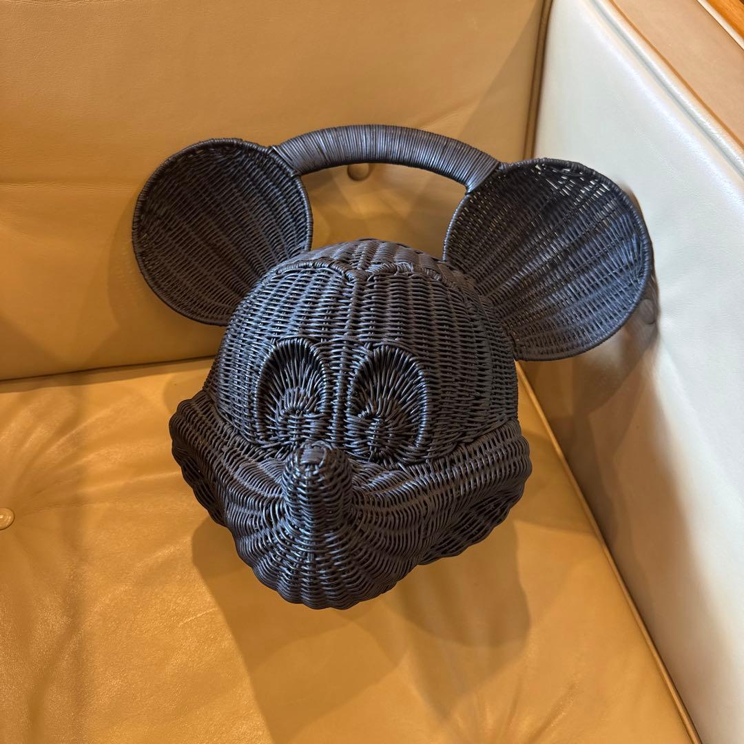 ディズニーコラボ　ミッキーマウス　カゴバッグ CYCLAS