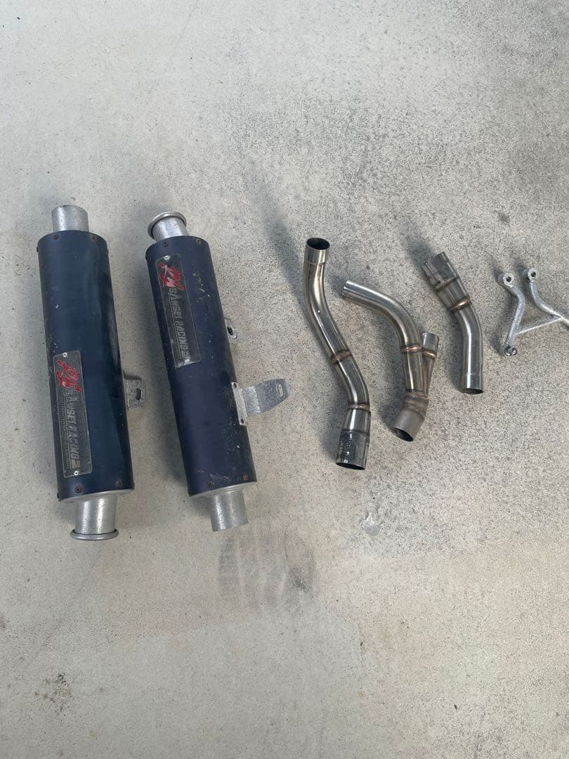 バーバーハンター マフラー2本セット　ホーネット