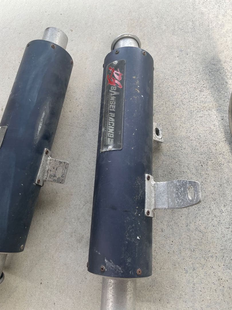 バーバーハンター マフラー2本セット　ホーネット