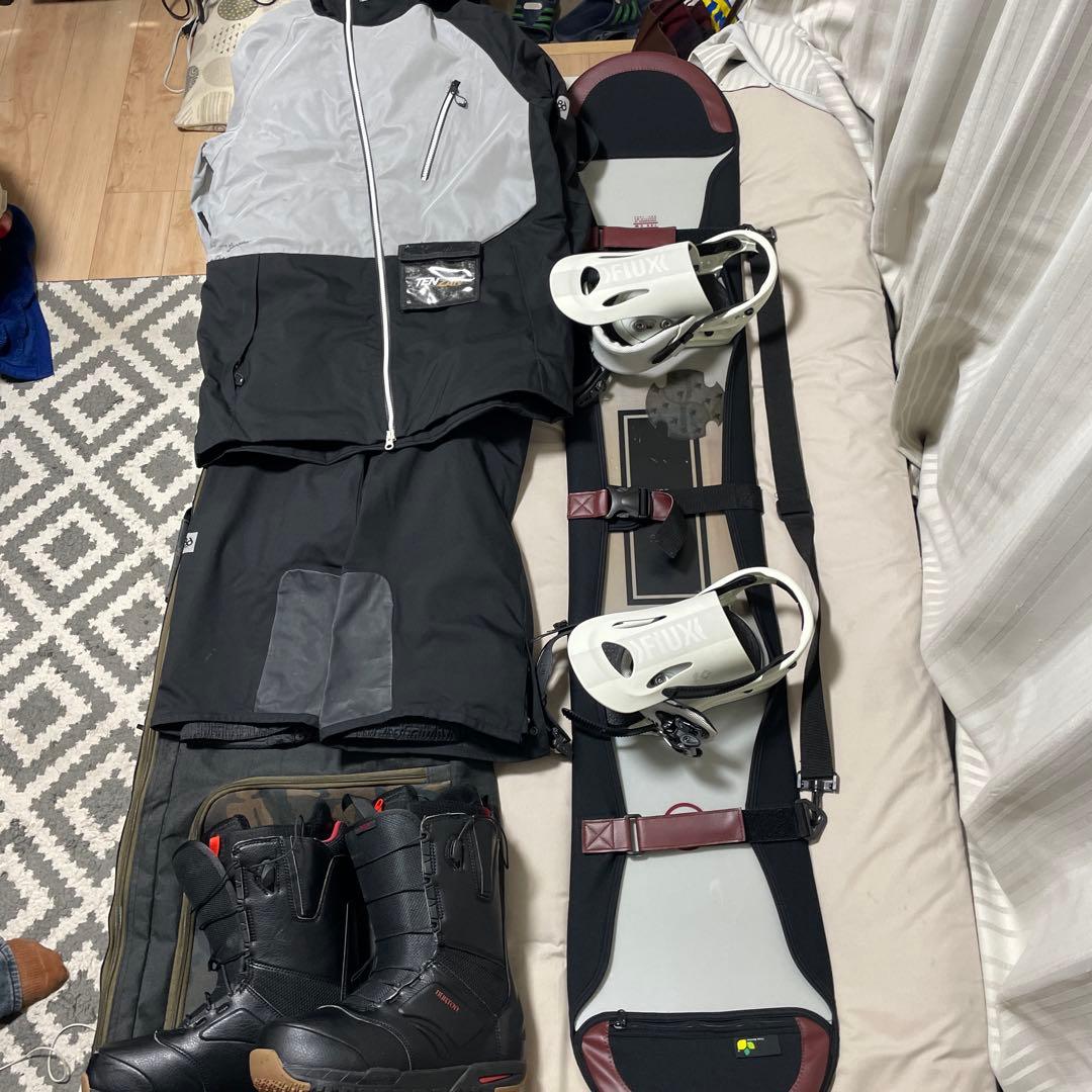 RIDE スノーボードセット ウェア付き(170-180cm用)