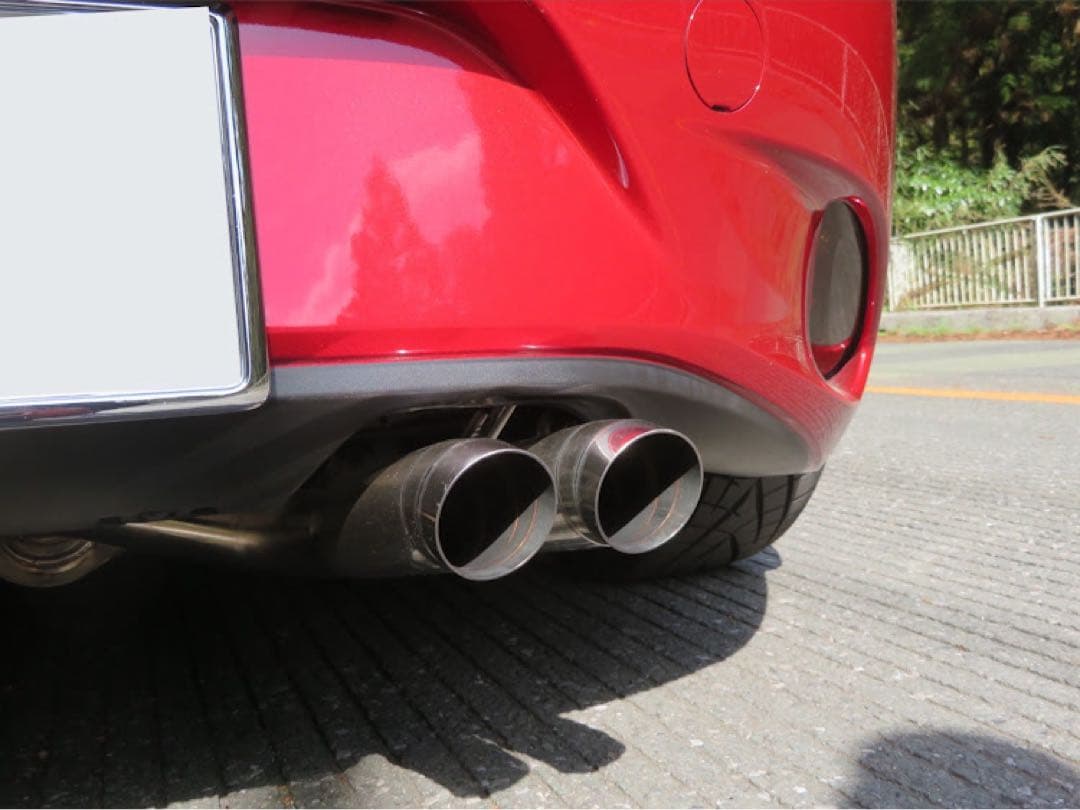 レオスケ　quick race製　NDロードスター　マフラー