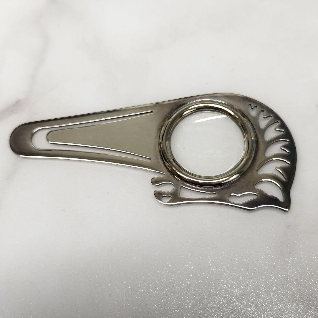 HERMES エルメス シュヴァル ホース ルーペ マネークリップ ブックマーク