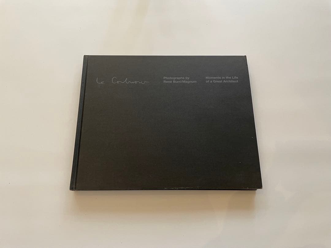 Le Corbusier ルネブリ　ル•コルビュジエ　Rene Burri 絶版