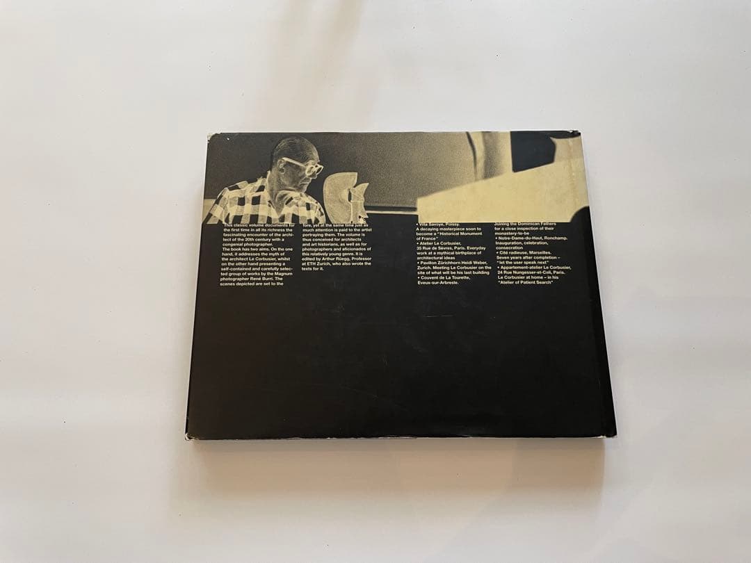 Le Corbusier ルネブリ　ル•コルビュジエ　Rene Burri 絶版