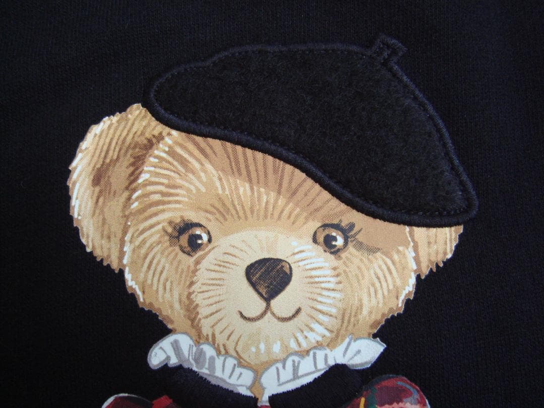 キクキク◾︎ポロ ラルフローレン ポロベア トレーナー ガールズL