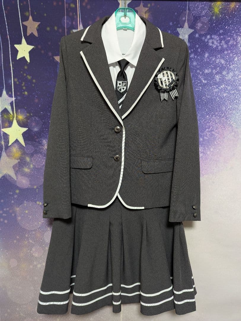 卒業 入学 女の子スーツ デコラピンキーズ セットアップ 卒服 165B