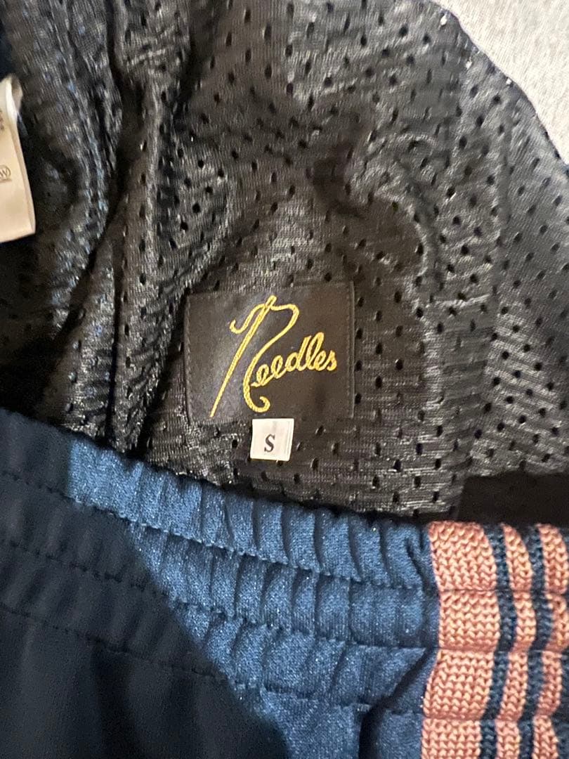 ニードルズ トラックパンツ　ストレートNEEDLES ティールグリーン S