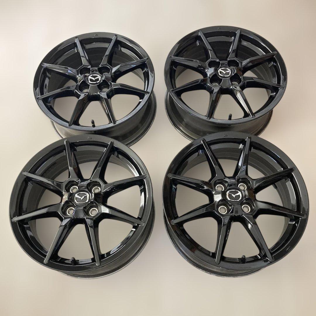 ①【美品】マツダ ND ロードスター 純正ホイール 4本セット ND5RC