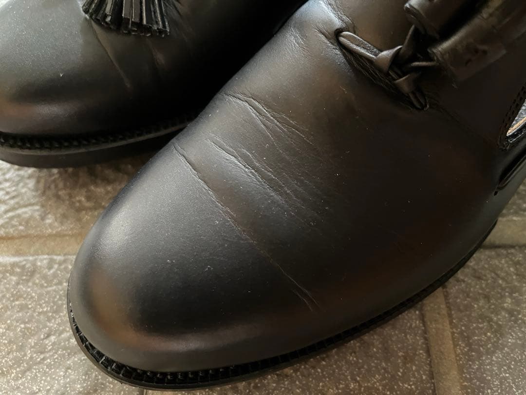 靴 forme Tassel loafer Plain toe