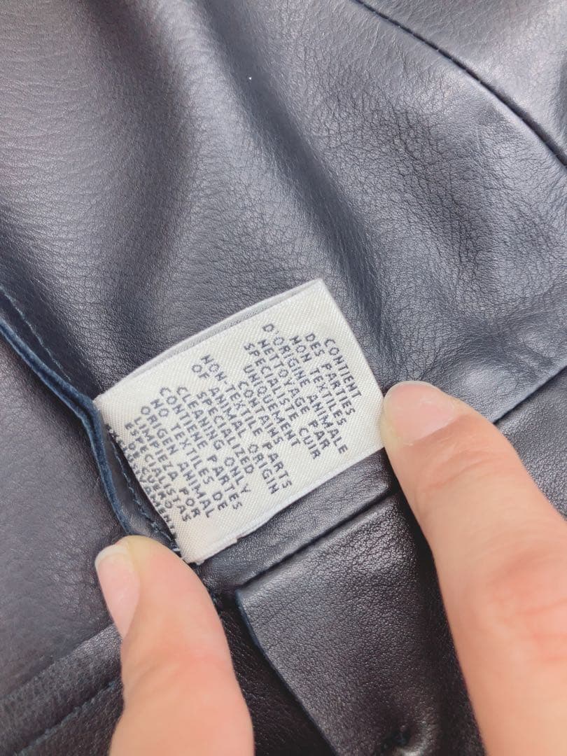 ★HERMES エルメス テーラード ジャケット アウター ベロア スウェード