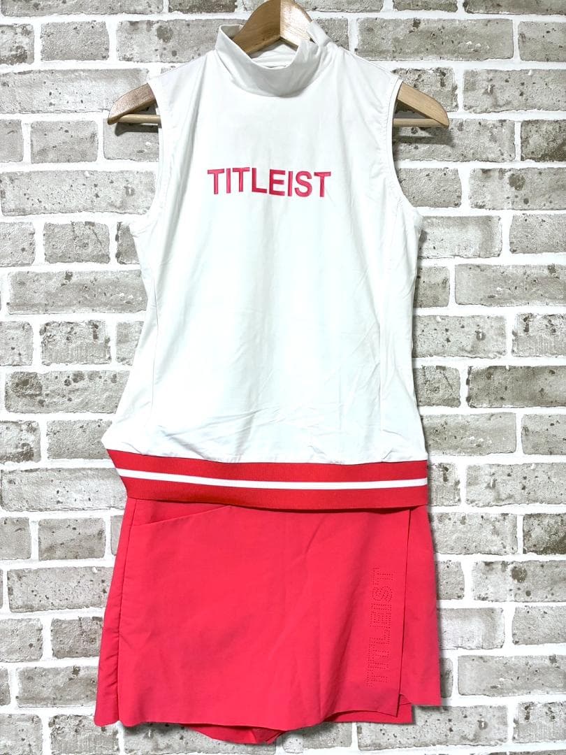 【早い者勝ち‼️】タイトリスト セットアップ モックネック&スカートパンツ S
