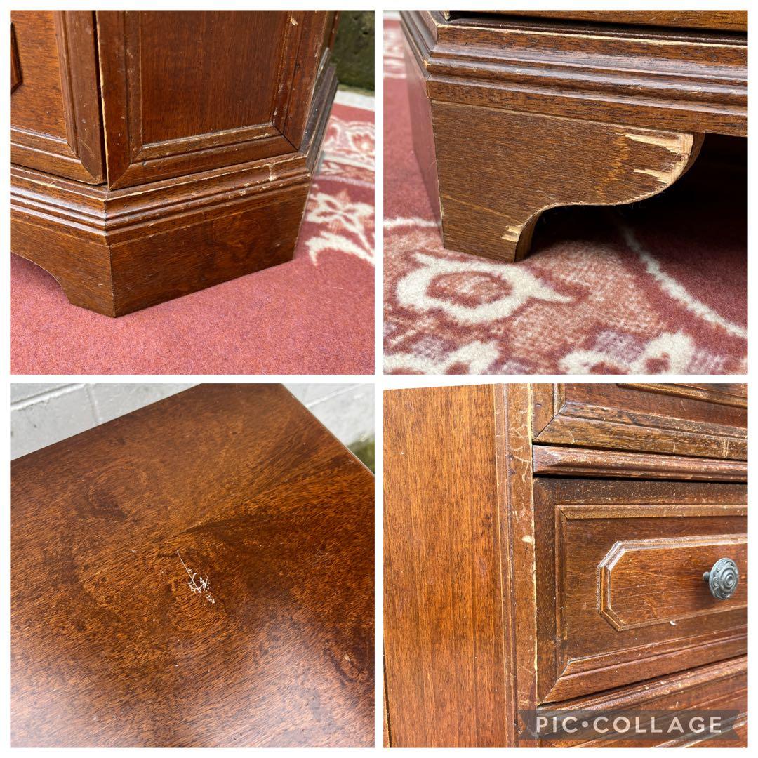 古家具 イギリスアンティークデザイン◾️木製家具チェスト 4段 収納棚 整理棚