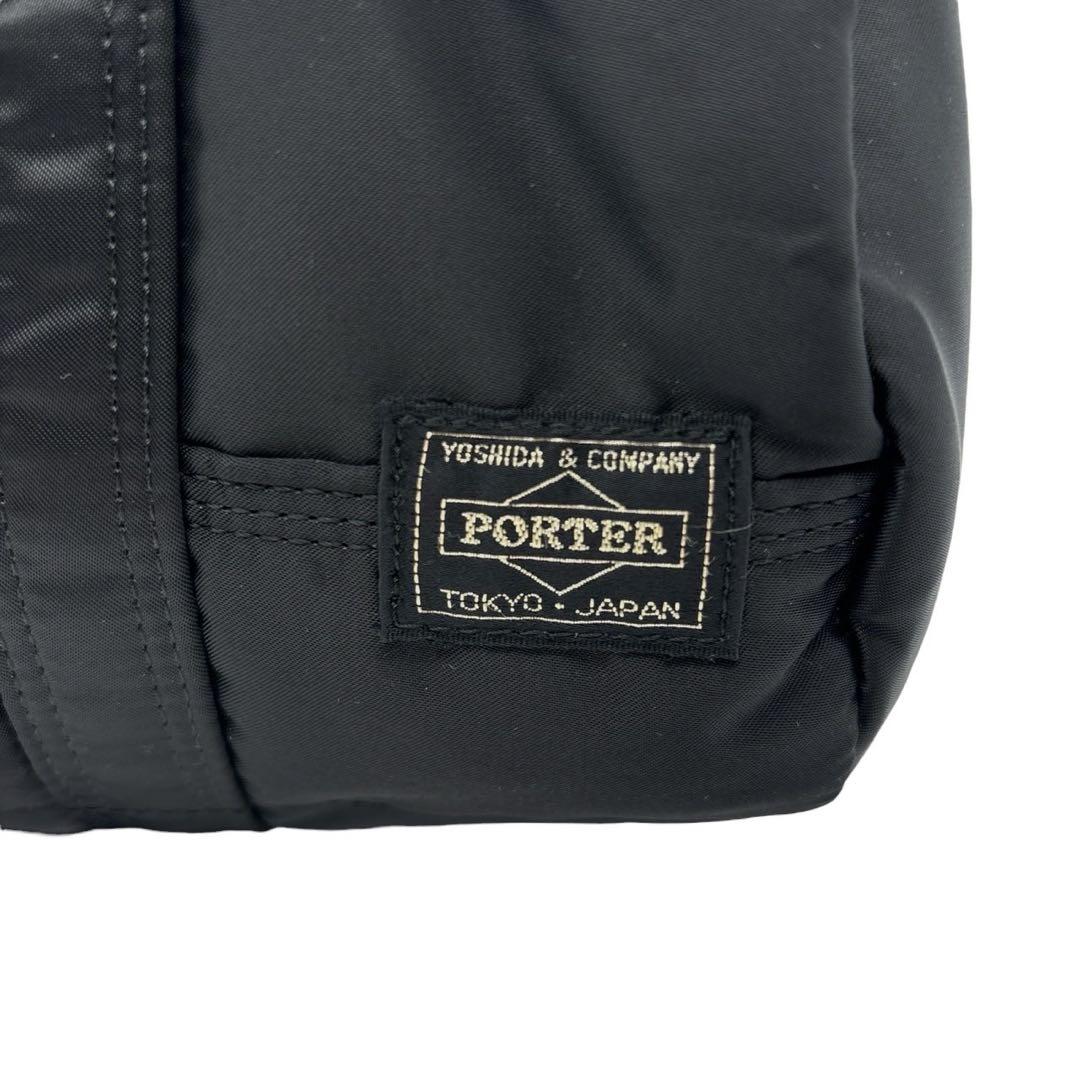 美品◎ポーター タンカー 肩かけ可 ドラムバッグ ミニボストン ダッフルバッグ