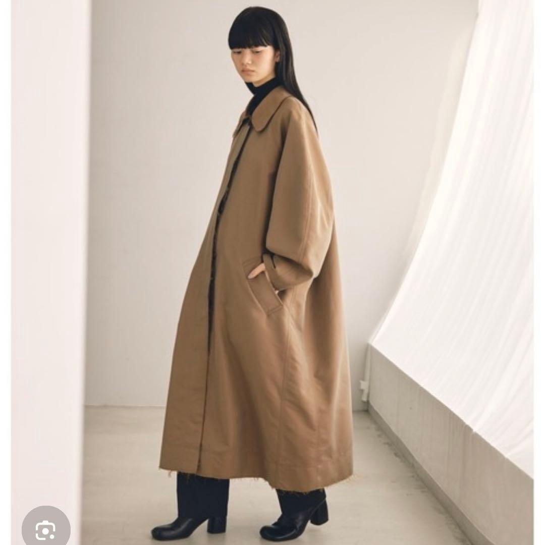 【24日AMまで出品】TODAYFUL サテンツイルコート