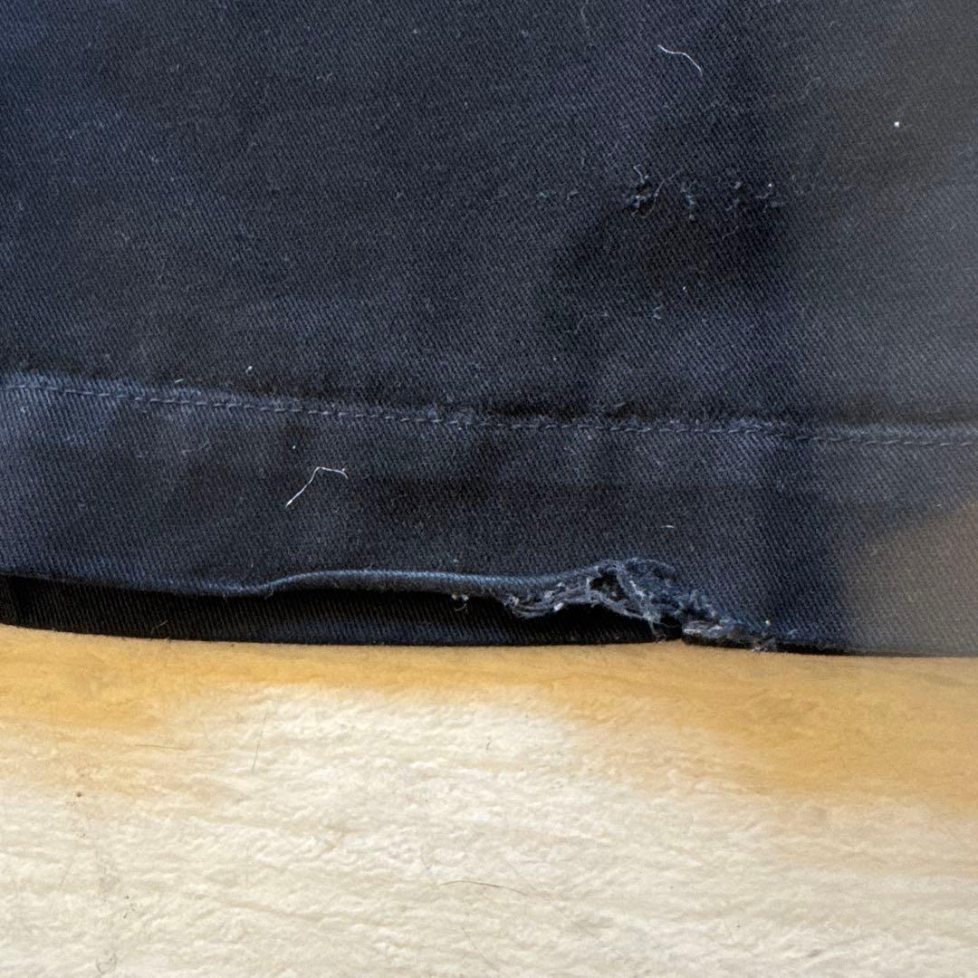 80s USA製　ディッキーズ　874 チビタグ　黒　ブラック　w31