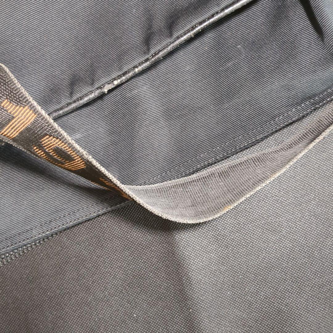 フェンディ ワンショルダーバッグ ポーチ付き ロゴ 肩掛け ナイロン ブラック