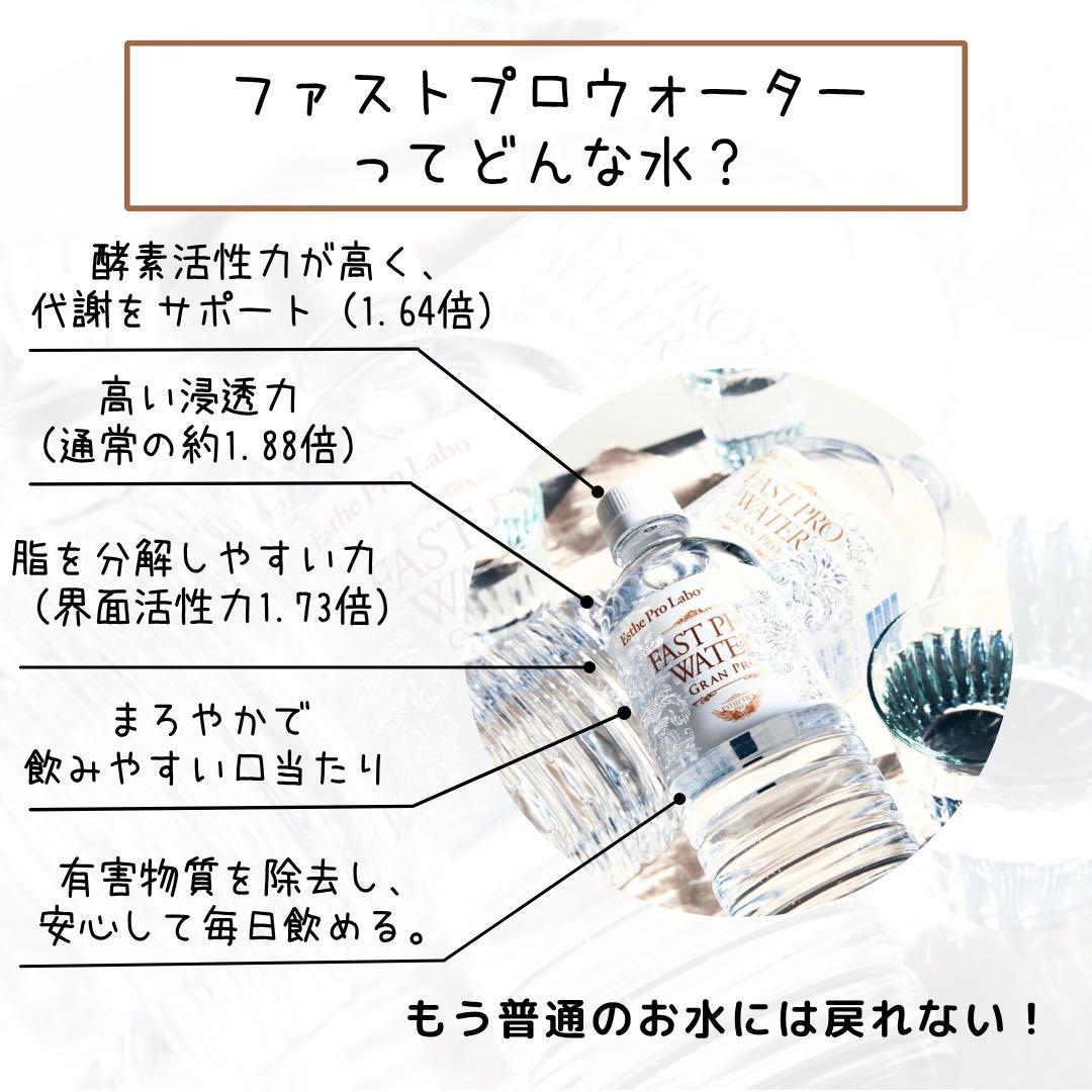 【正規品】Esthe Pro Labo ファストプロウォーター 2L×12本