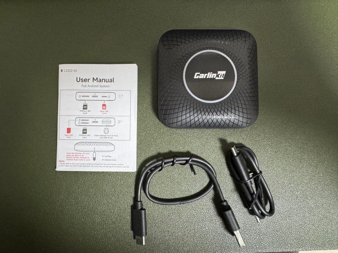 【日本版・技適対応】CarlinKit Tbox Ambient Ai Box