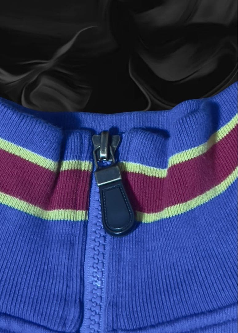 貴重品 日本未発売 バルセロナ 刺繍 ハーフジップ